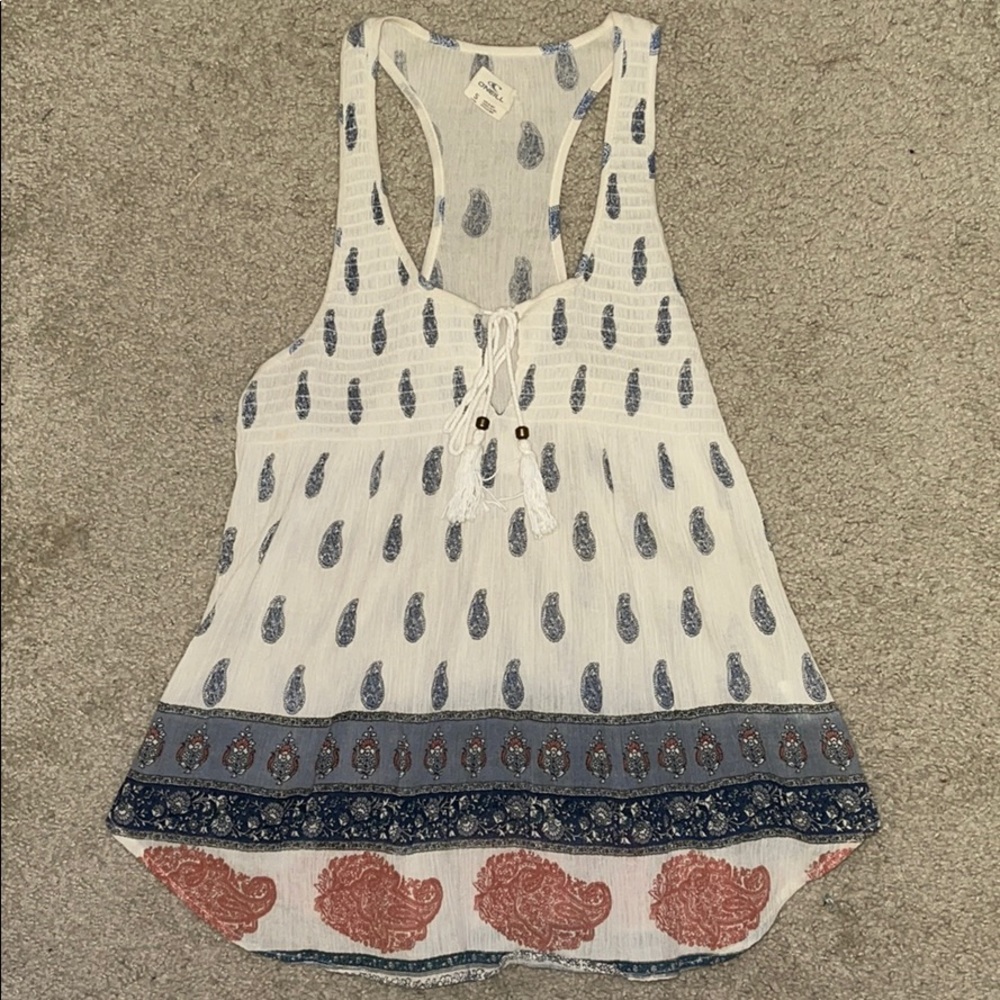 O’neill racer back flowy top